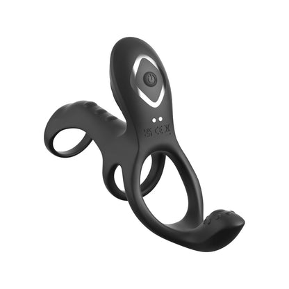 Fantasy C-Ringz Ultimate Couples Cage Max -  USB Rechargeable Vibrating Cock Ring Cage