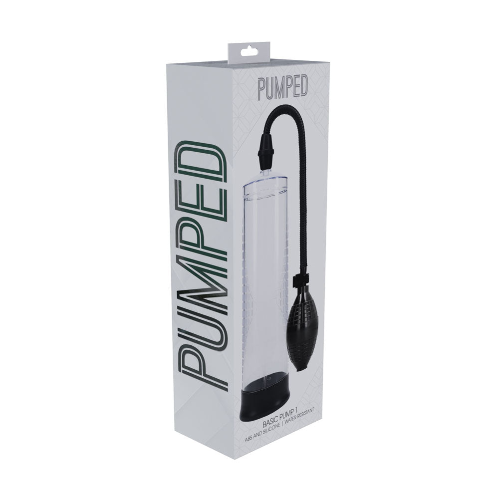 PUMPED Basic Pump 1 - Transparent -  Penis Pump