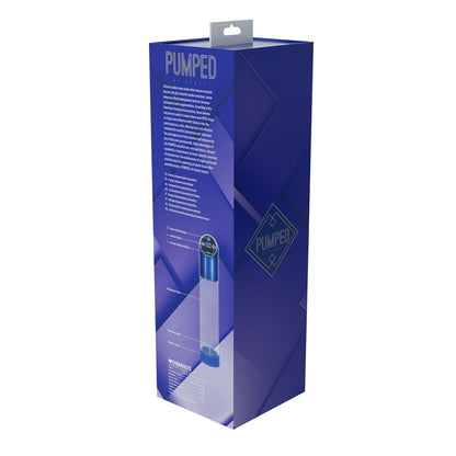 PUMPED Automatic Waterproof Pump - Metal  - /Clear USB Rechargeable Automatic Penis Pump