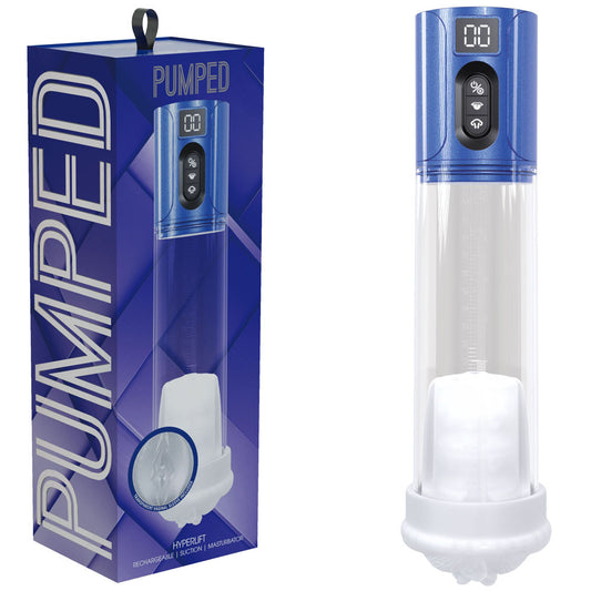 PUMPED HyperLift -  - Metallic /Clear USB Rechargeable Auto Pump