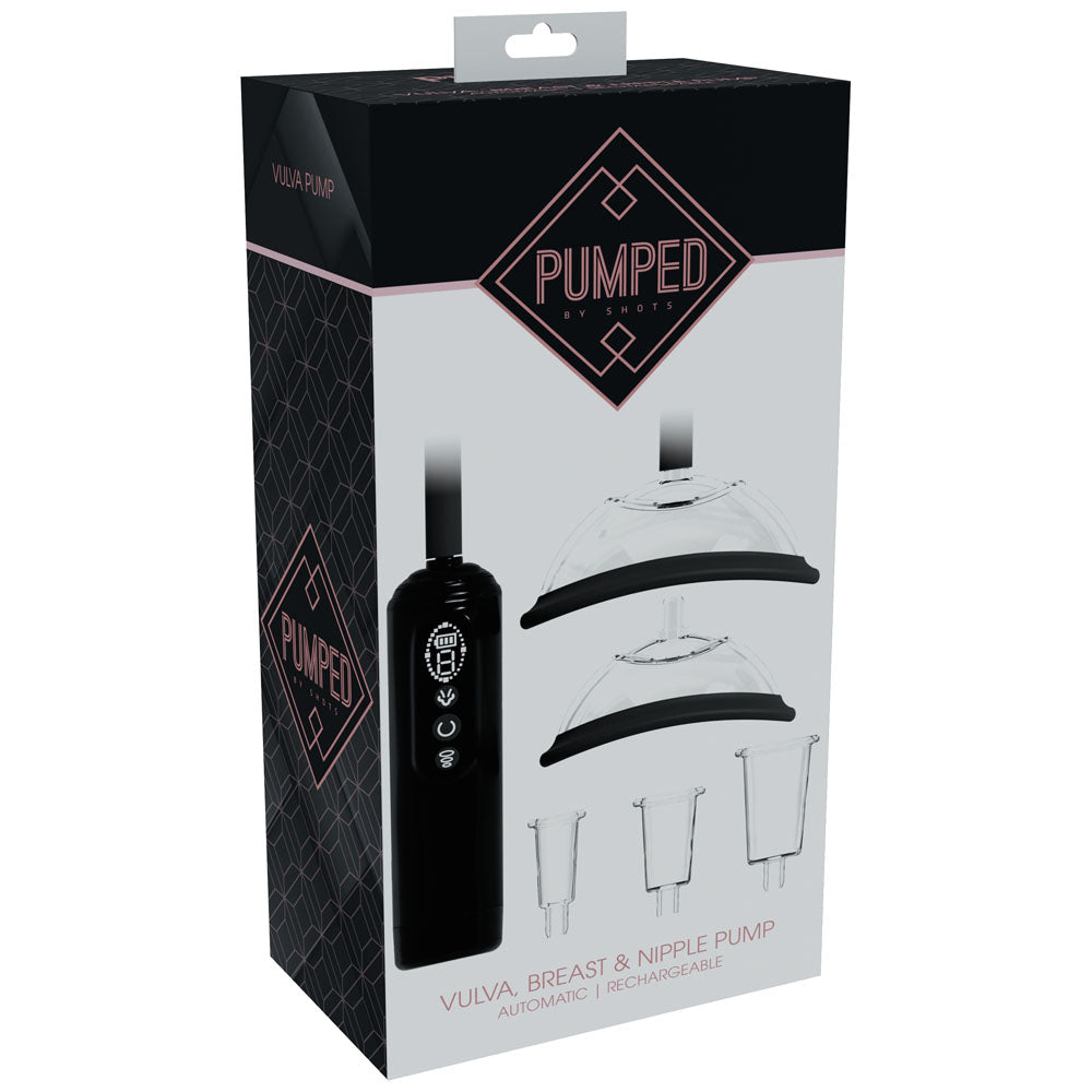 PUMPED Vulva, Breast & Nipple Pump -  -  USB Rechargeable Ladies Pump Set