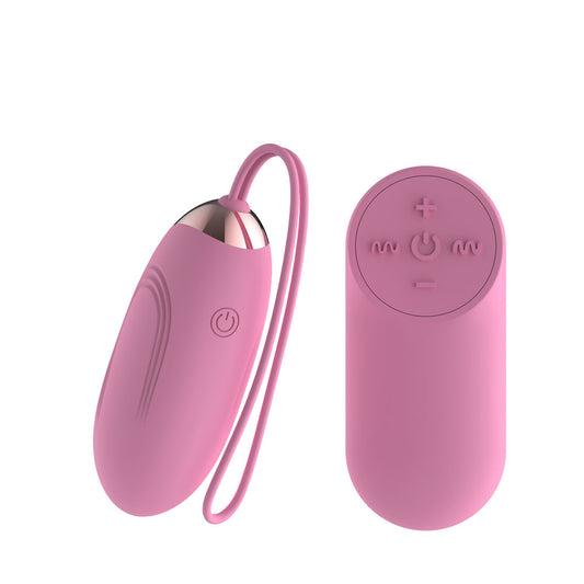 Passion Play Silicone Vibrating Egg - Small -  USB Rechargeable Vibrating Egg with Wireless Remote