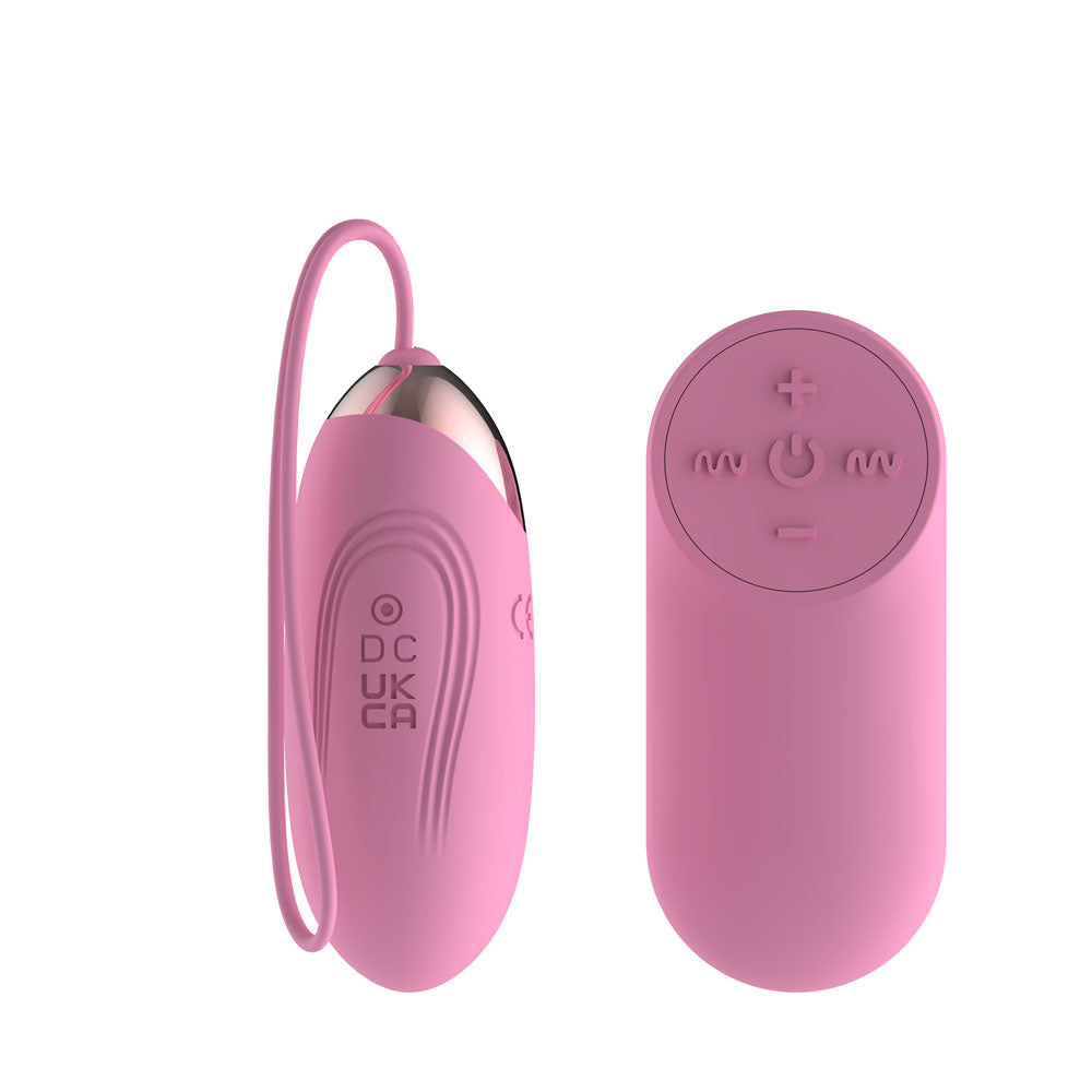 Passion Play Silicone Vibrating Egg - Small -  USB Rechargeable Vibrating Egg with Wireless Remote