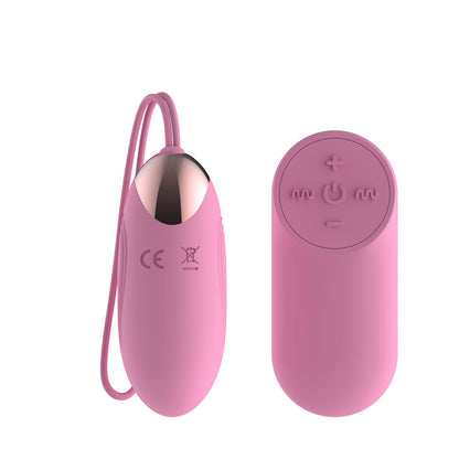 Passion Play Silicone Vibrating Egg - Small -  USB Rechargeable Vibrating Egg with Wireless Remote