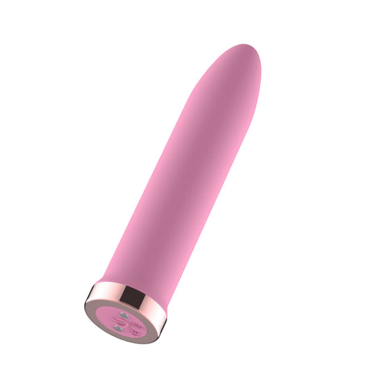 Passion Play Rechargeable Vibrating Bullet -  -  9.8 cm USB Rechargeable Bullet