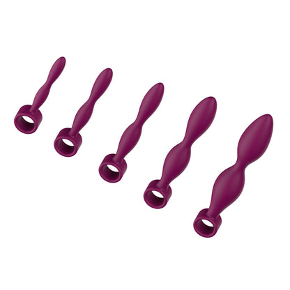 Passion Play Silicone Dilator Set -  Dilator Kit - Set of 5 Sizes