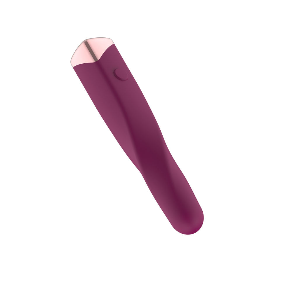 Passion Play Rechargeable Vibrating Bullet -  -  12 cm USB Rechargeable Vibrating Bullet