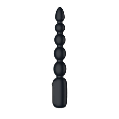 Passion Play Vibrating Anal Beads with LED Screen -  23 cm USB Rechargeable Vibrating Anal Beads
