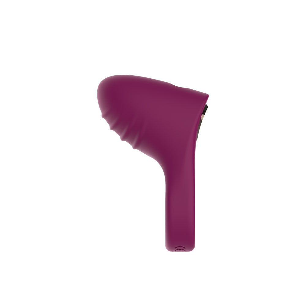 Passion Play Silicone Vibrating Cockring -  USB Rechargeable Penis Ring