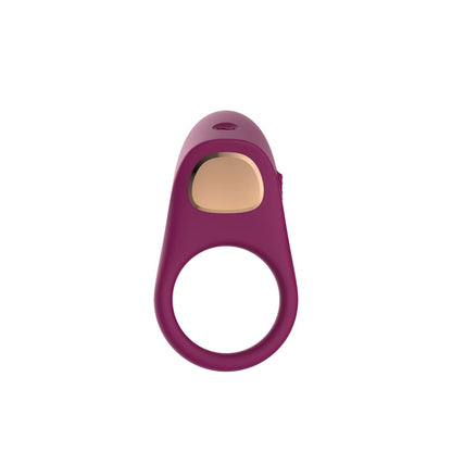 Passion Play Silicone Vibrating Cockring -  USB Rechargeable Penis Ring