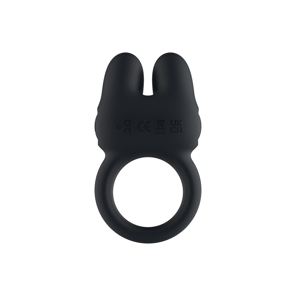 Passion Play Dual Motors Vibrating Cockring -  USB Rechargeable Vibrating Cock Ring