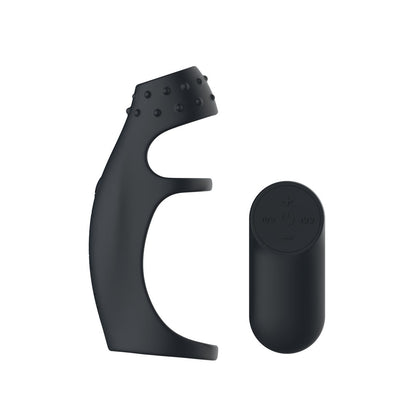Passion Play Vibrating Cockring Sleeve -  USB Rechargeable Vibrating Penis Sleeve with Wireless Remote