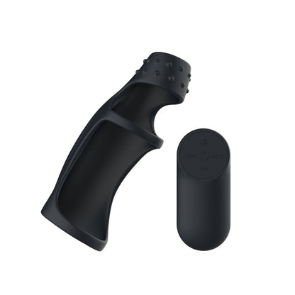 Passion Play Vibrating Cockring Sleeve -  USB Rechargeable Vibrating Penis Sleeve with Wireless Remote
