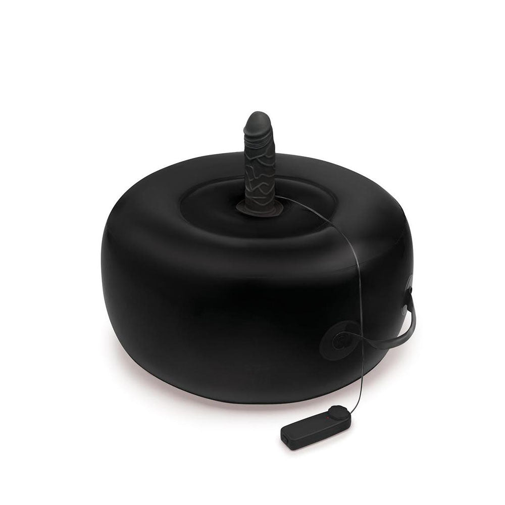 Whipsmart Inflatable Vibrating Love Seat -  Inflatable Cushion with 6'' Vibrating Dong