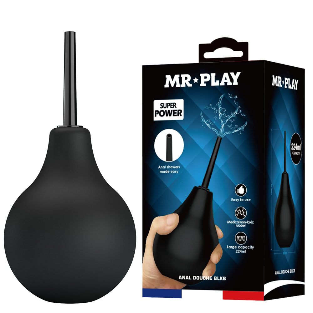 MR PLAY Anal Douche -  -  Unisex Douche - 224 ml Capacity
