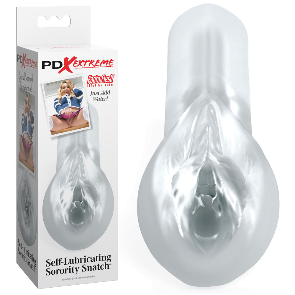 Pipedream Extreme Toyz Self Lubricating Sorority Snatch -  -  Vagina Stroker