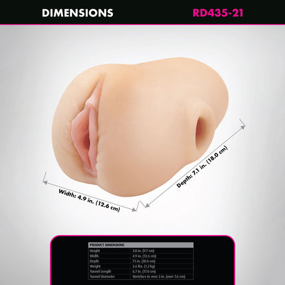 PDX Plus Pussy Pounder Squeeze Stroker -  -  Vagina Stroker