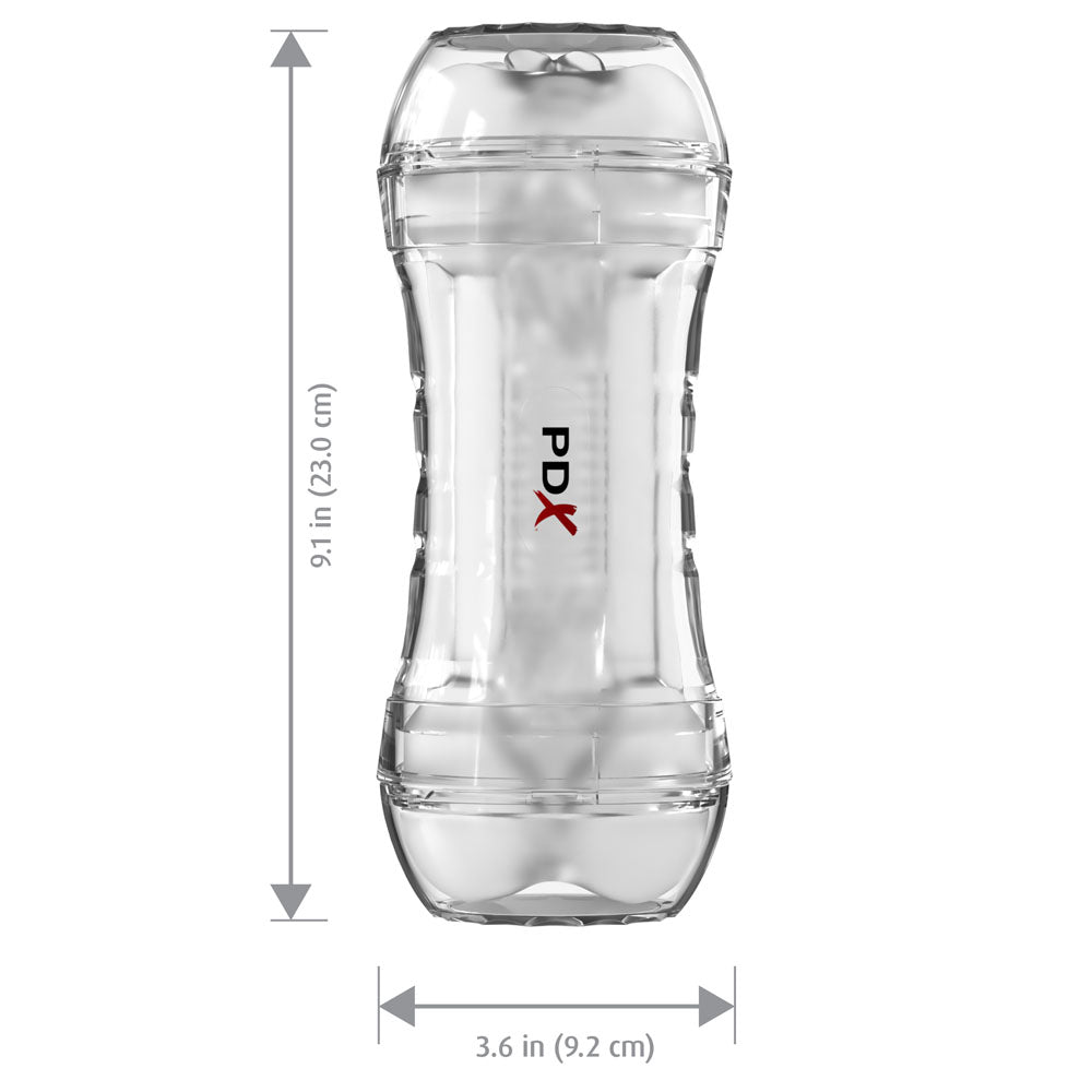 PDX Wet Pussies Super Flip-A-Pussy Over -  -  Dual Ended Self Lubricating Stroker (Vagina & Ass)