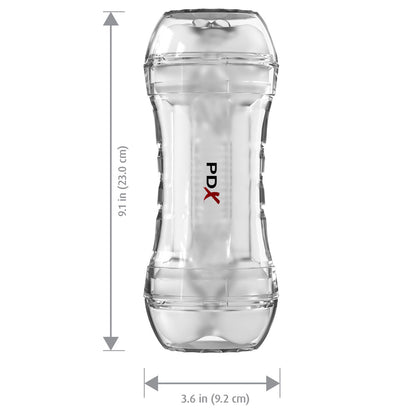 PDX Wet Pussies Super Flip-A-Pussy Over -  -  Dual Ended Self Lubricating Stroker (Vagina & Ass)