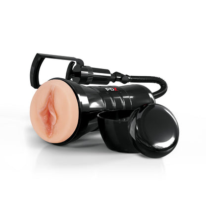 PDX Wet Pussies Super Sucker XXL Stroker -  -  Vagina Stroker with Suction Pump