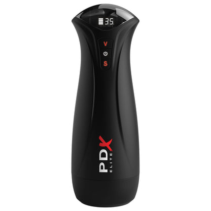 PDX Elite Fuck-Gasm -  - USB Rechargeable Sucking & Vibrating Auto Stroker