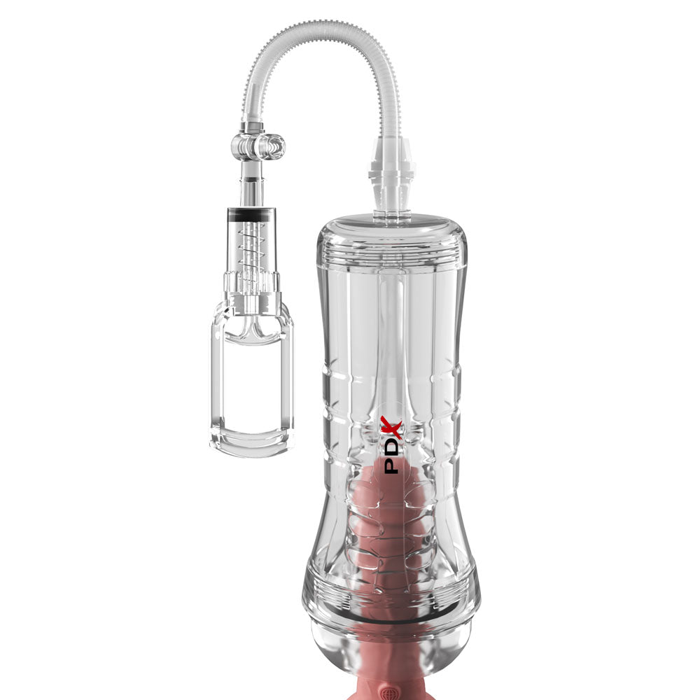 PDX Elite ViewTube Vac XXL Pump Stroker -  Vagina Stroker with Suction Pump