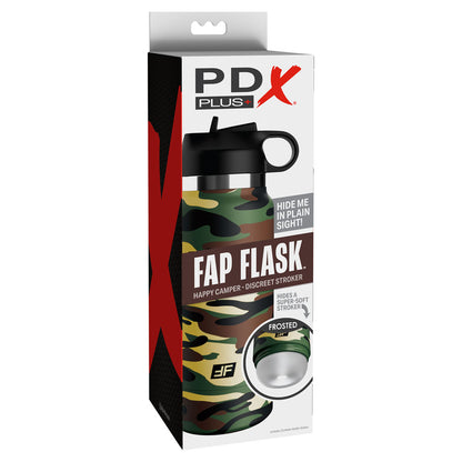 PDX Plus Fap Flask - Happy Camper