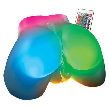 PDX Elite Go-Go Booty LED Mega Masturbator -  with LED Doggy-Style Masturbator