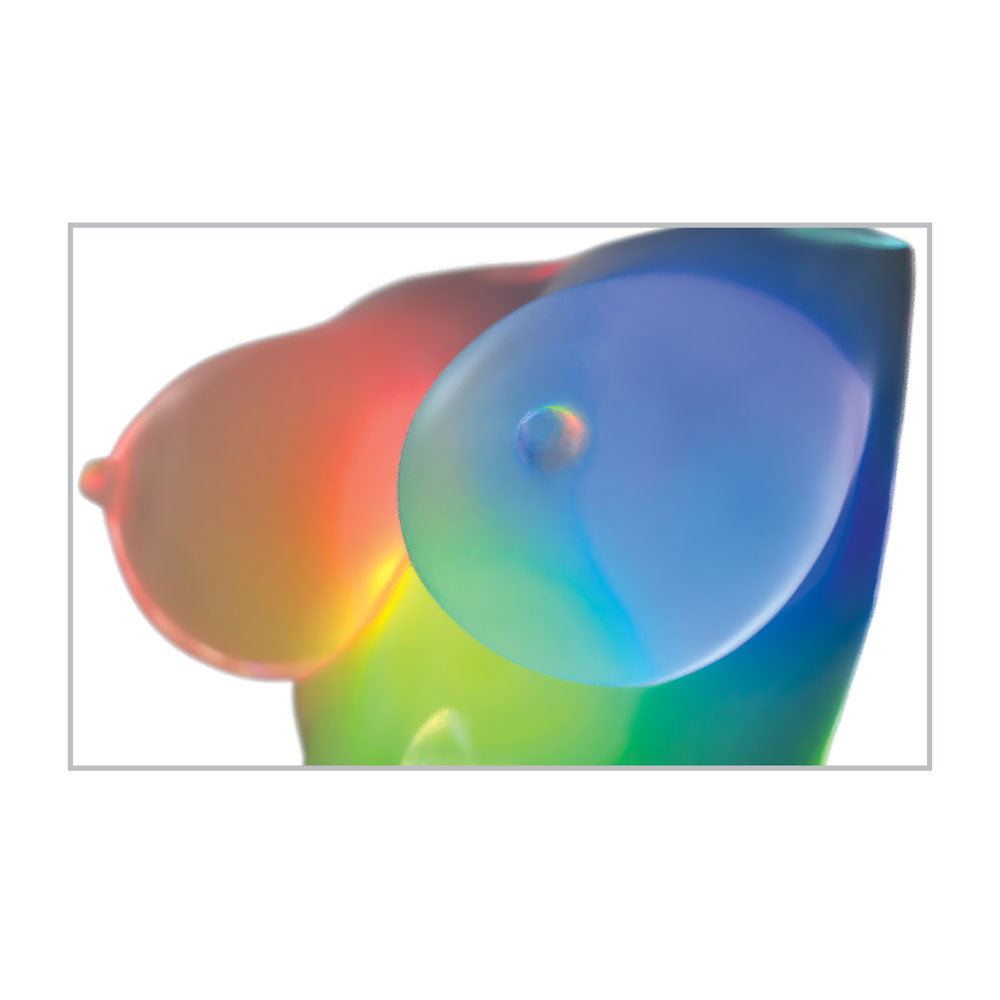 PDX Elite Go-Go Bator LED Mega Masturbator -  with LED Mini Torso Masturbator