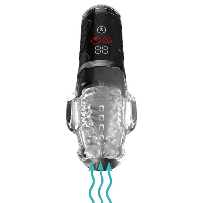 PDX Elite Ultra Milker Pro -  USB Rechargeable Vibrating & Sucking Auto Stroker