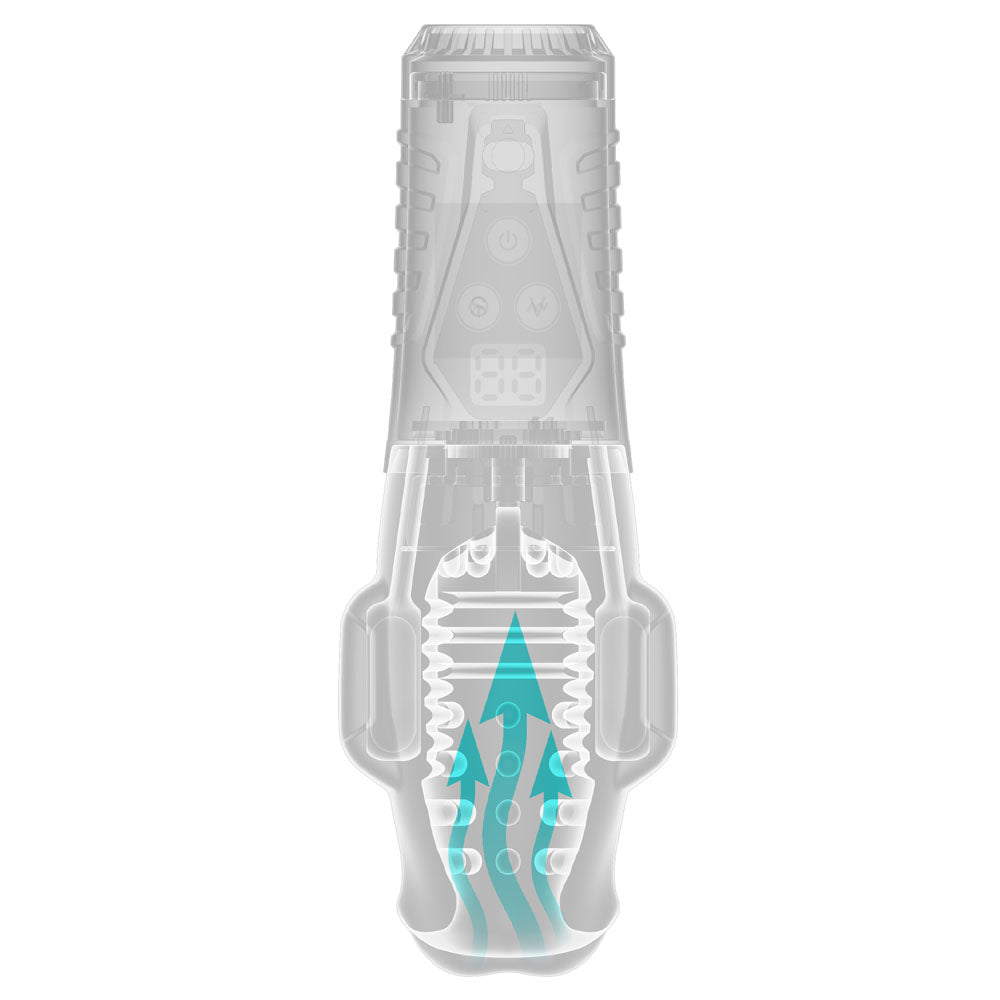PDX Elite Ultra Milker Pro -  USB Rechargeable Vibrating & Sucking Auto Stroker