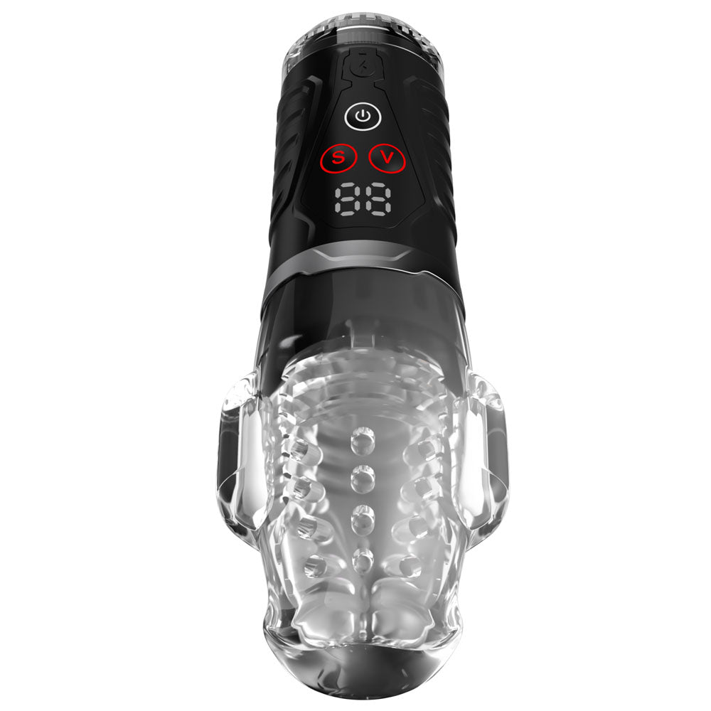 PDX Elite Ultra Milker Pro -  USB Rechargeable Vibrating & Sucking Auto Stroker