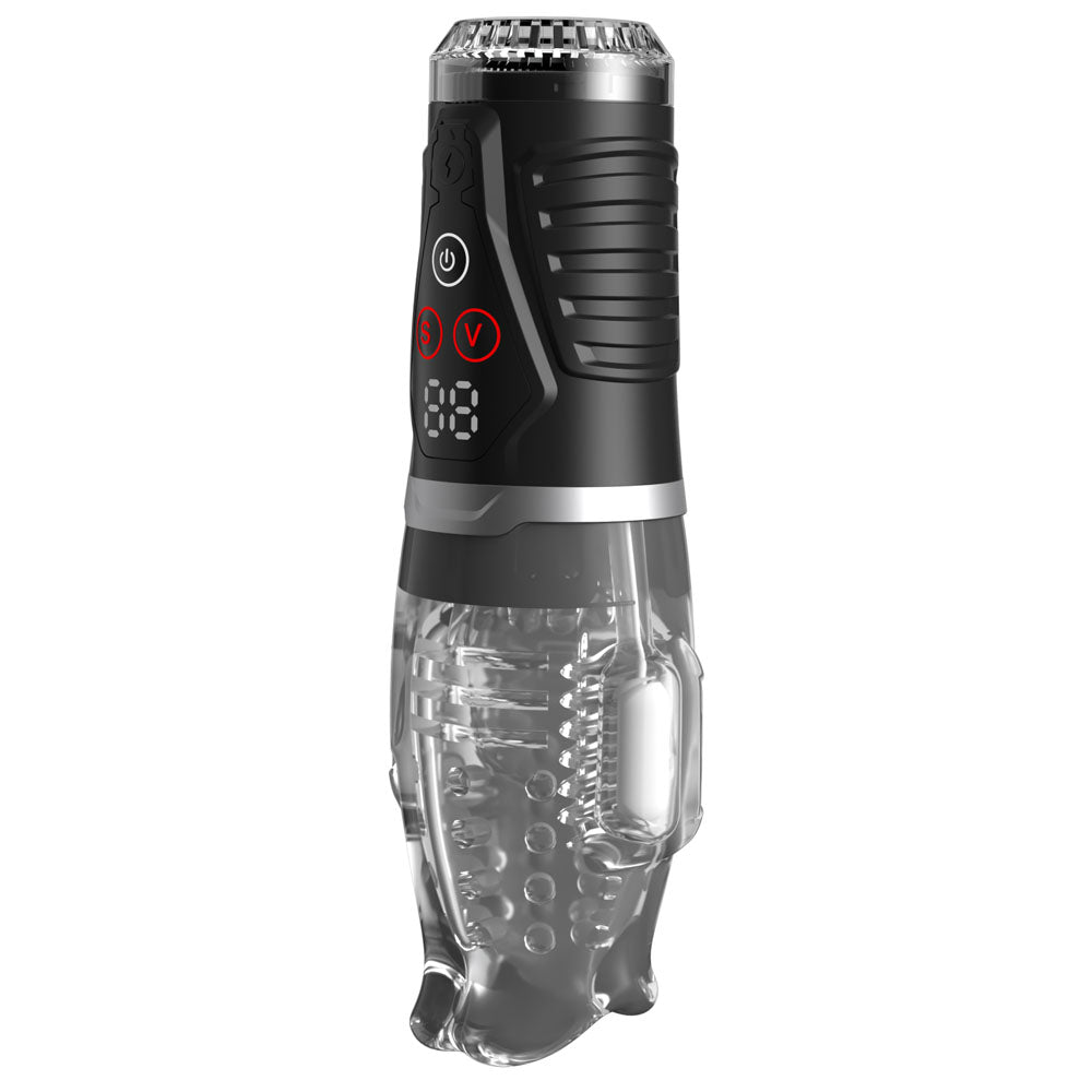 PDX Elite Ultra Milker Pro -  USB Rechargeable Vibrating & Sucking Auto Stroker