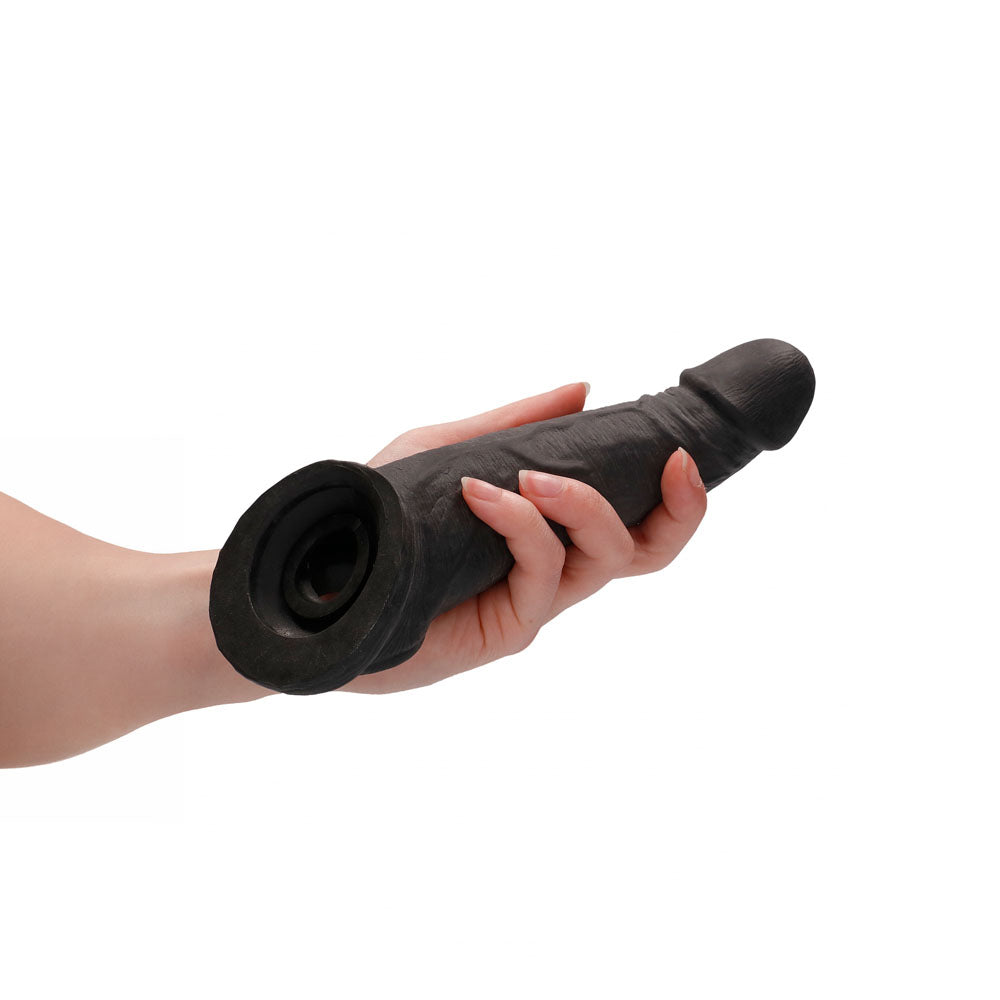 REALROCK 8'' Realistic Penis Extender with Rings -  -  20.3 cm Penis Extension Sleeve