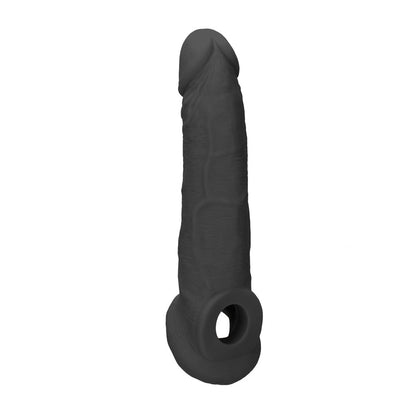 REALROCK 9'' Realistic Penis Extender with Rings -  -  22.9 cm Penis Extension Sleeve