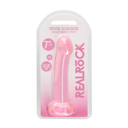 REALROCK Non Realistic Dildo With Suction Cup - 17 cm -  17 cm Dong