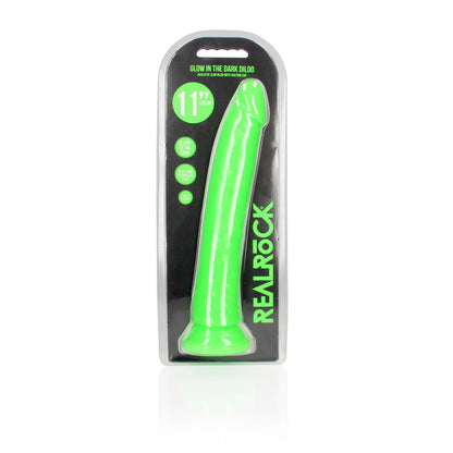 REALROCK 29 cm Slim Glow in the Dark Neon -  - Glow in Dark  29 cm (11'') Dong