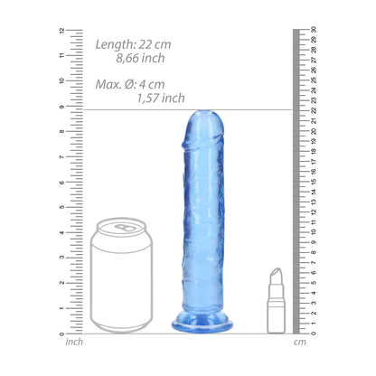 REALROCK 20 cm Straight Dildo -  -  20 cm (8'') Dong