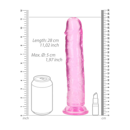 REALROCK 28 cm Straight Dildo -  -  28 cm (10'') Dong