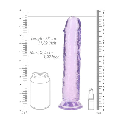 REALROCK 28 cm Straight Dildo -  -  28 cm (10'') Dong