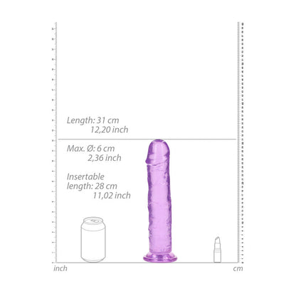 REALROCK 31 cm Straight Dildo -