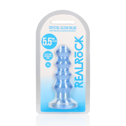 REALROCK 14 cm Curvy Anal Plug -  -  14 cm (4.5'') Butt Plug
