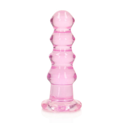 REALROCK 14 cm Curvy Anal Plug -  -  14 cm (4.5'') Butt Plug
