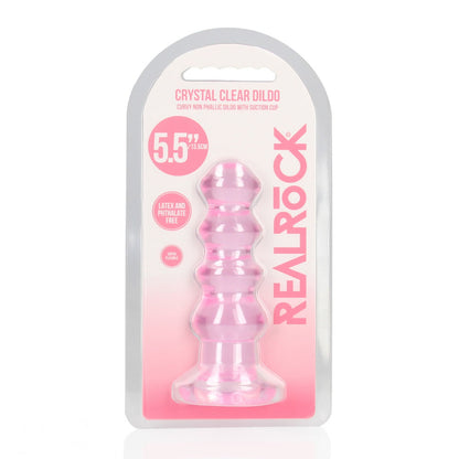 REALROCK 14 cm Curvy Anal Plug -  -  14 cm (4.5'') Butt Plug