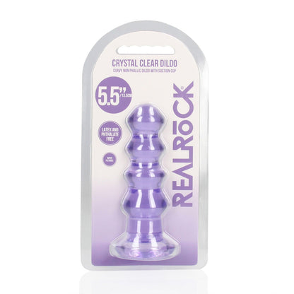 REALROCK 14 cm Curvy Anal Plug -  -  14 cm (4.5'') Butt Plug