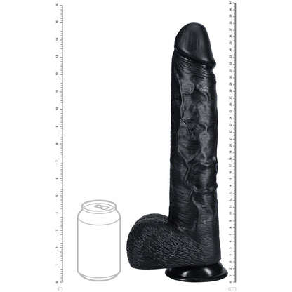 REALROCK 38cm Extra Long Dildo with Balls -  -  38 cm (15'') Extra Long Dong