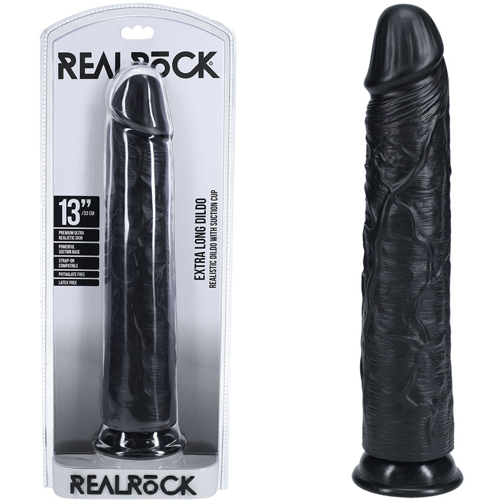 REALROCK 33cm Extra Long Dildo -  -  33 cm (13'') Extra Long Dong