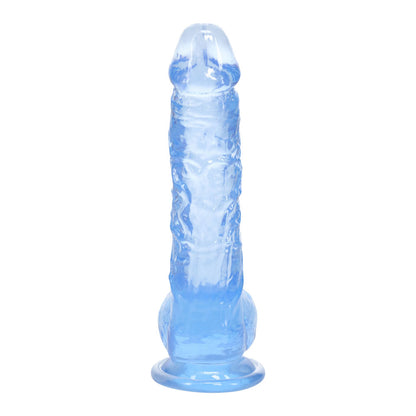 REALROCK 5'' Crystal Clear Dildo with Balls -  - Clear  14.7 cm Dong