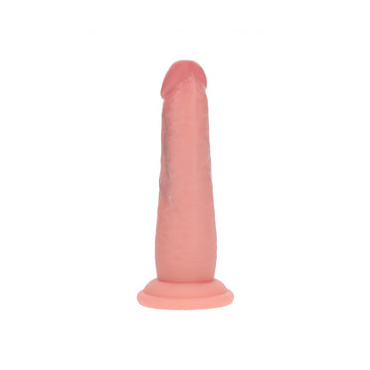 REALROCK Dual Density 6'' Sliding Skin Silicone Dildo -  -  15.2 cm Sliding Skin Dildo