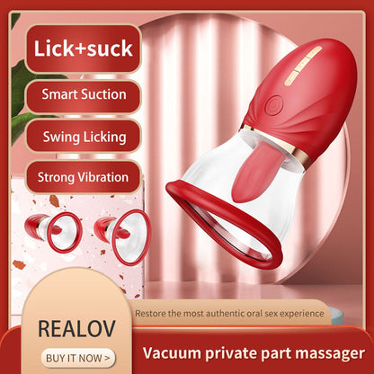 LuvPump Adoramor -  USB Rechargeable Licking & Sucking Ladies Pump